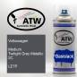 Preview: Volkswagen, Medium Twilight Grey Metallic 2C, LE7P: 400ml Sprühdose, von ATW Autoteile West.